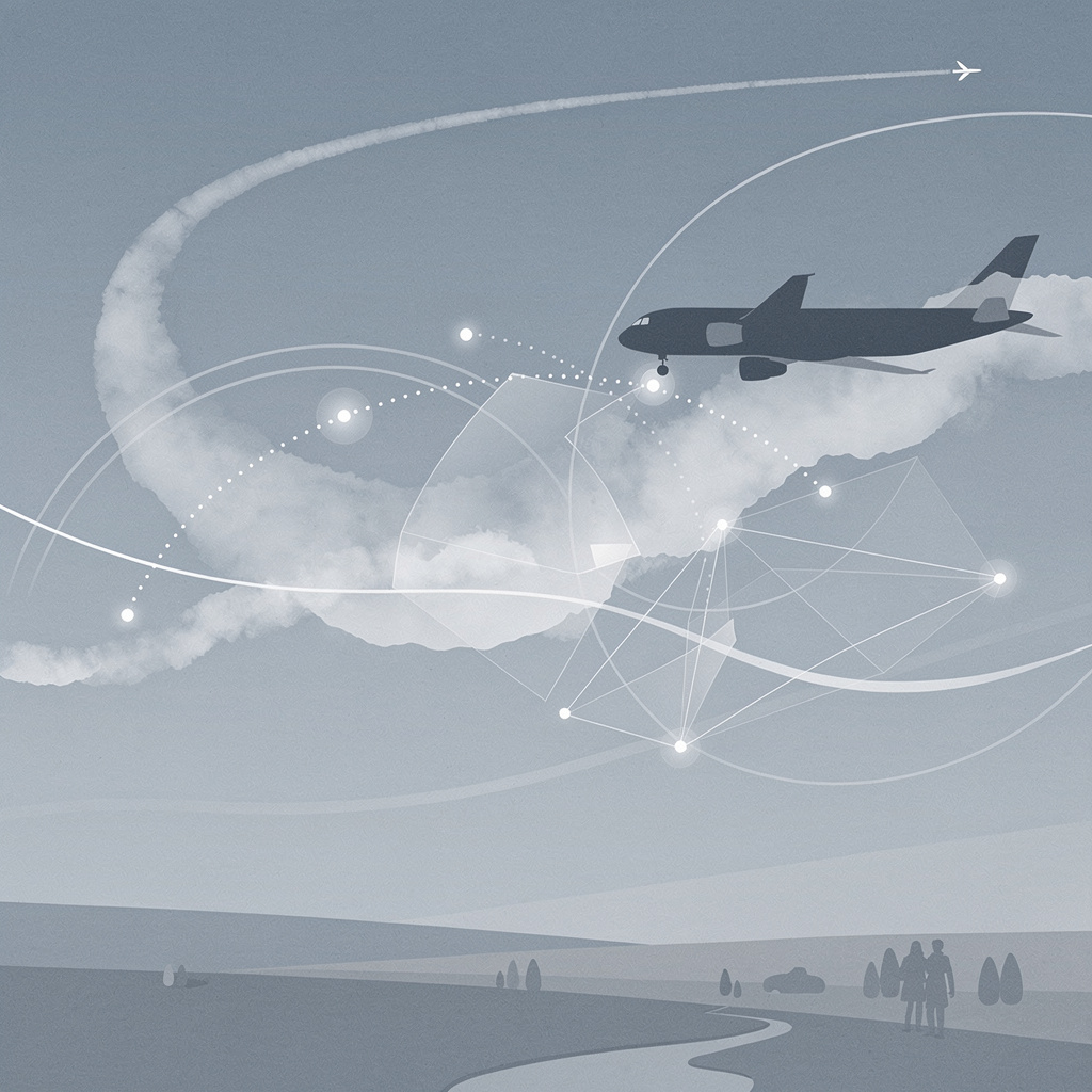 "How AI is helping planes dodge climate-warming contrails"