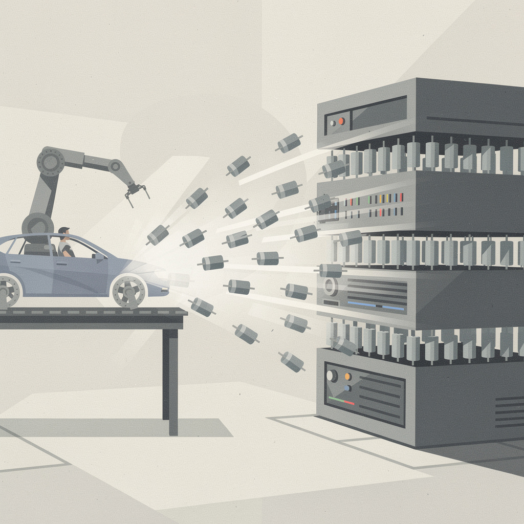 "AI's appetite for capacitors is quietly squeezing the car industry"