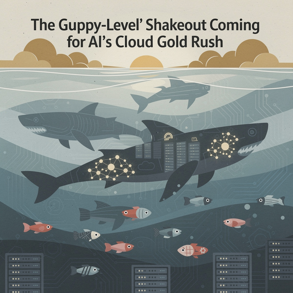 "The 'Guppy-Level' Shakeout Coming for AI's Cloud Gold Rush"