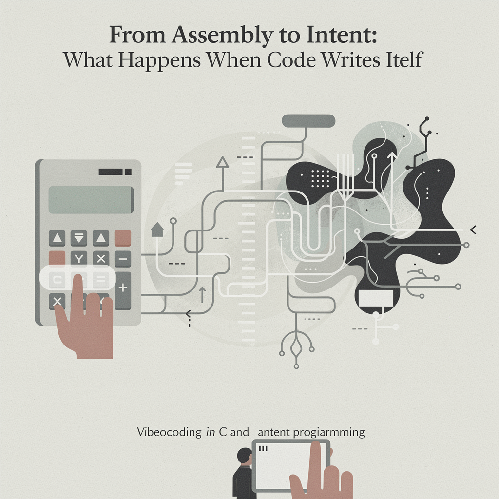 "From Assembly to Intent: What Happens When Code Writes Itself"