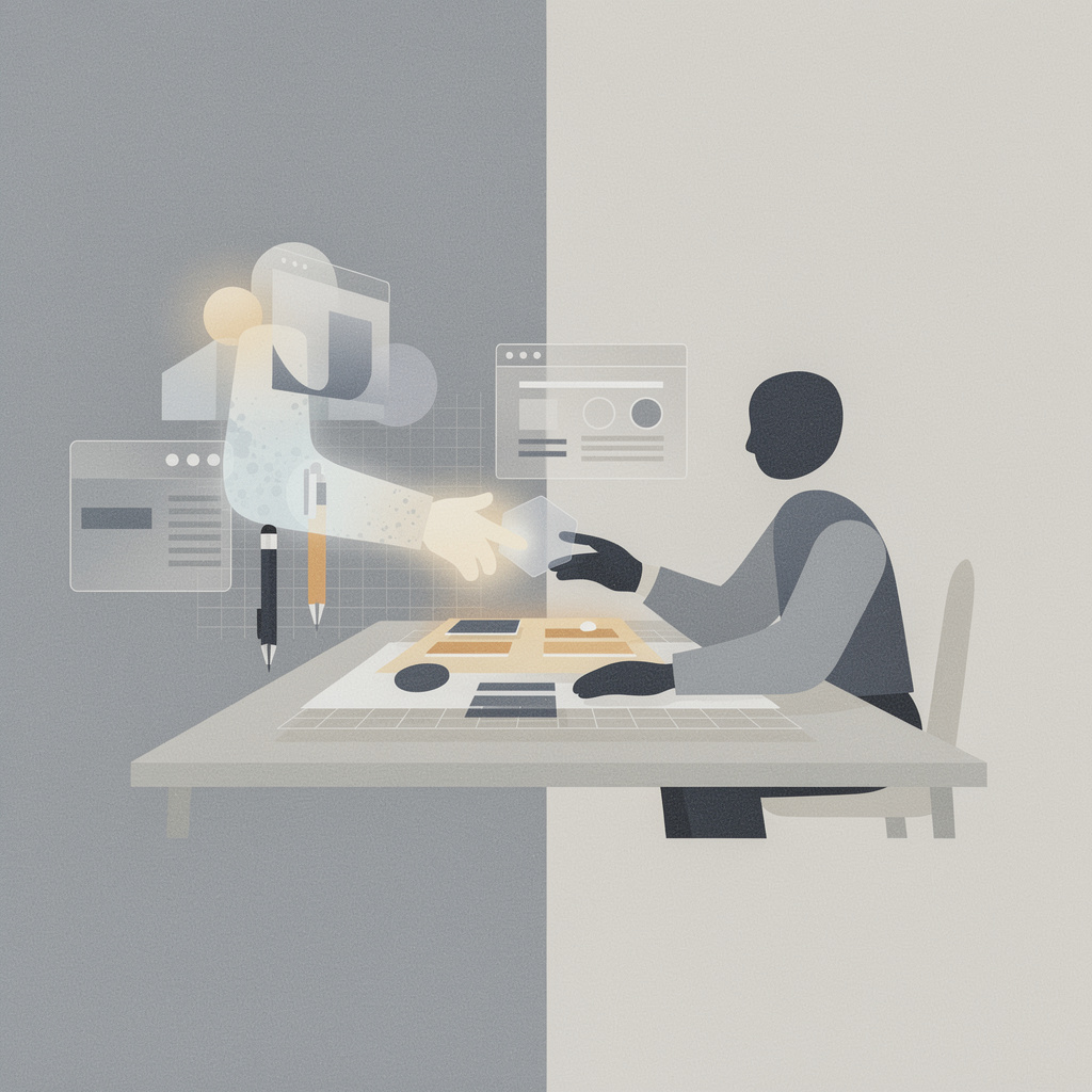 "The real AI story in design isn't replacement — it's permission"