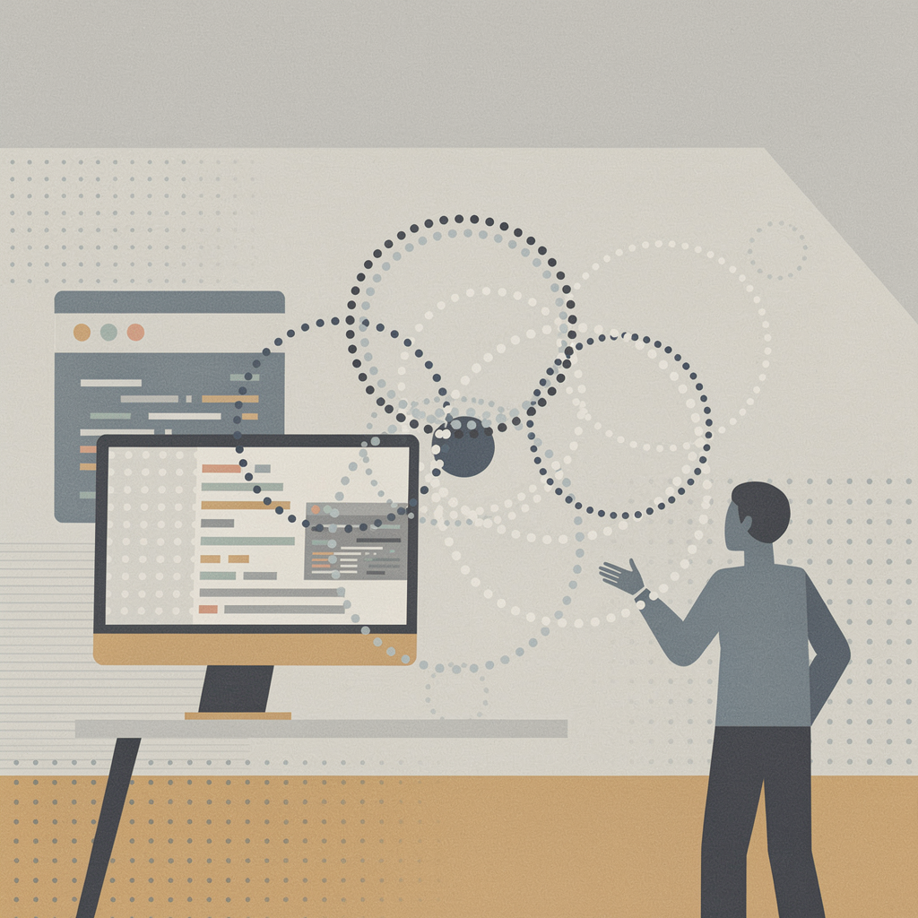 "Dot matrix loading spinners are weirdly charming"