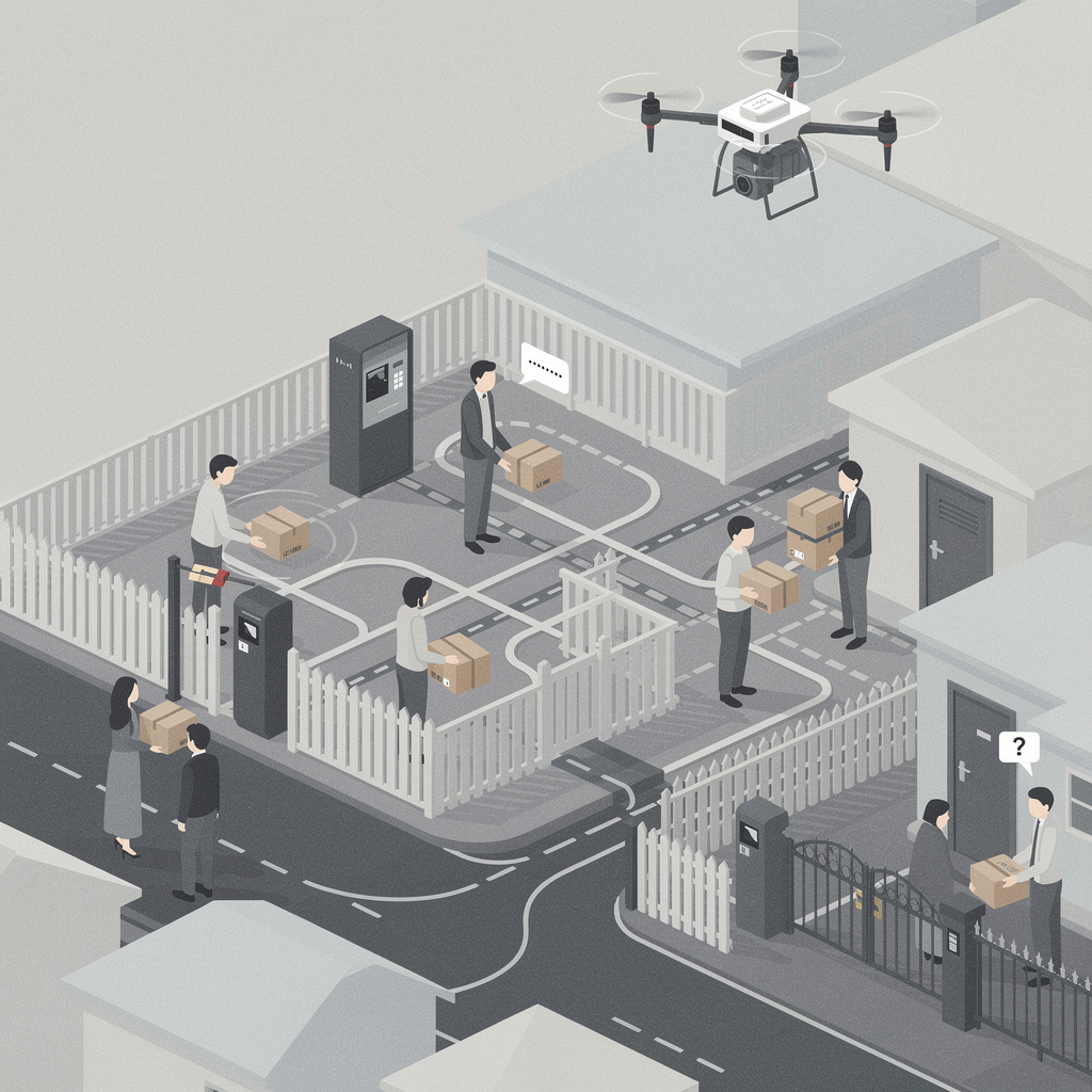 "Drone Delivery's Hardest Problem Isn't in the Air"