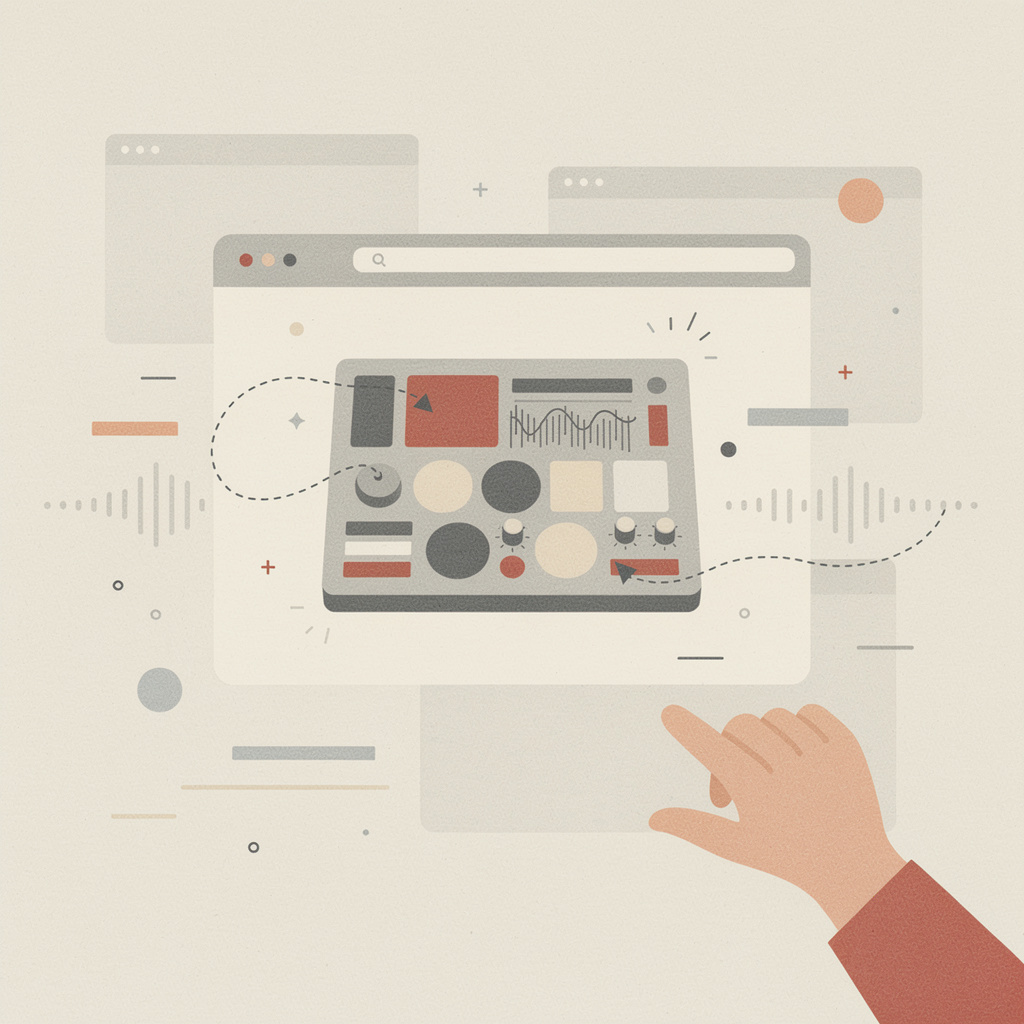 "The Elektron Machinedrum lives on — inside a browser tab"