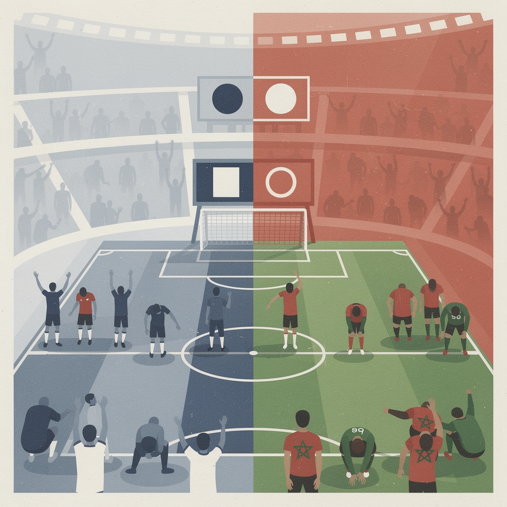 "The Same Scoreline, a Different Story: France 2-0 Morocco, Again"