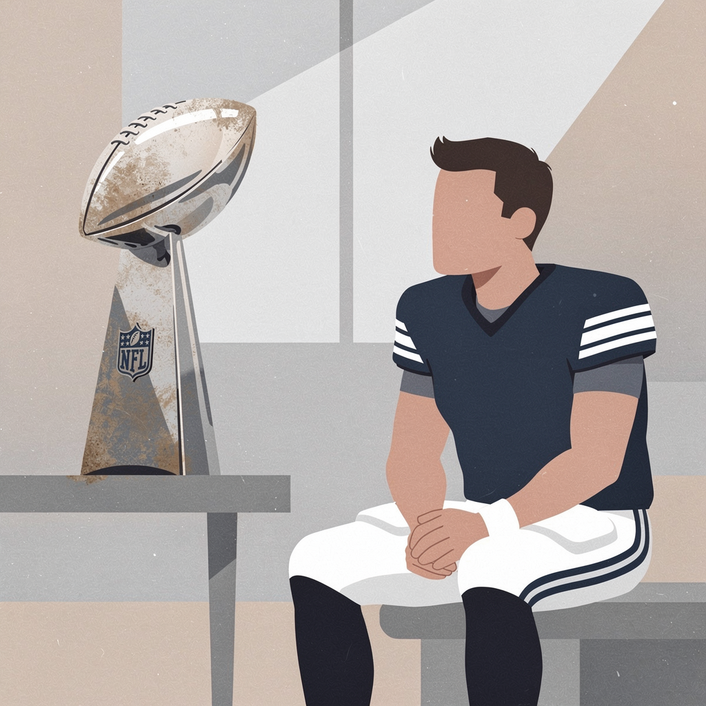 "Joe Flacco's Super Bowl Trophy Is Tarnished and He's Totally Fine With It"