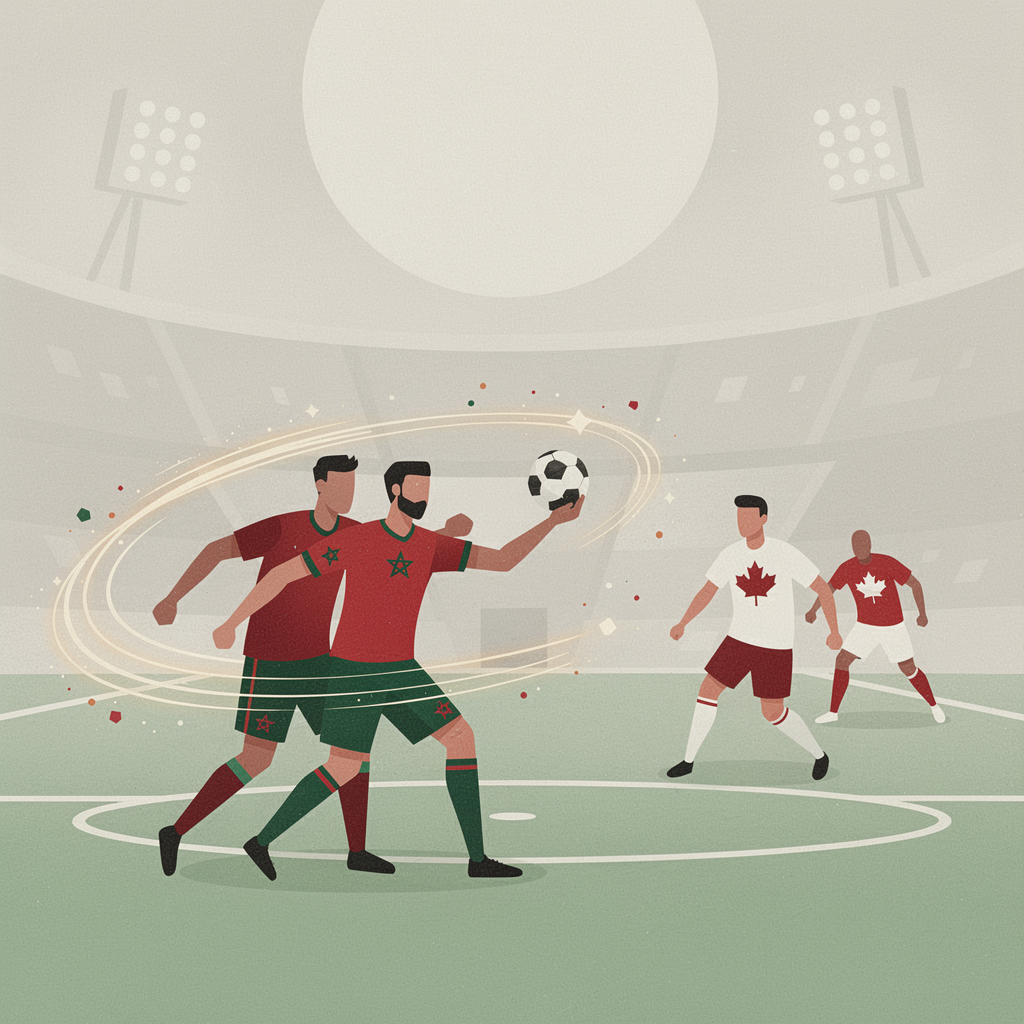 "Ounahi and Hakimi Deliver a Moment of Magic as Morocco Marches On"