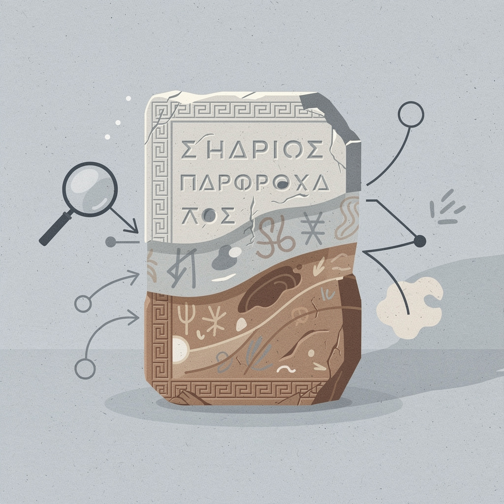 "The hidden language buried inside Ancient Greek"