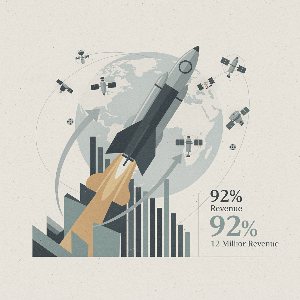 "SpaceX Posts $7.81B in Q2 Revenue, Starlink Hits 12 Million Subscribers"