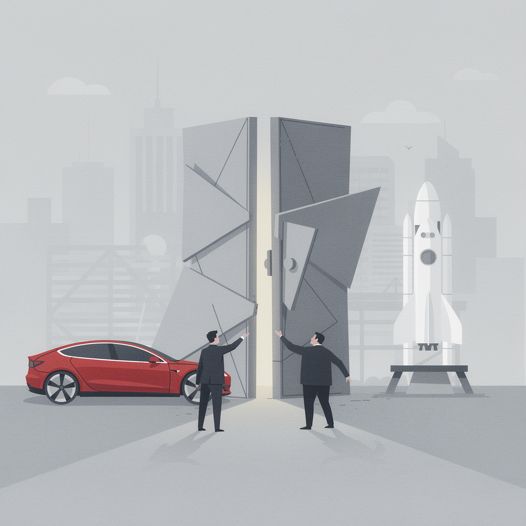 "The SpaceX–Tesla Merger That Never Was — and Why the Door May Have Closed"