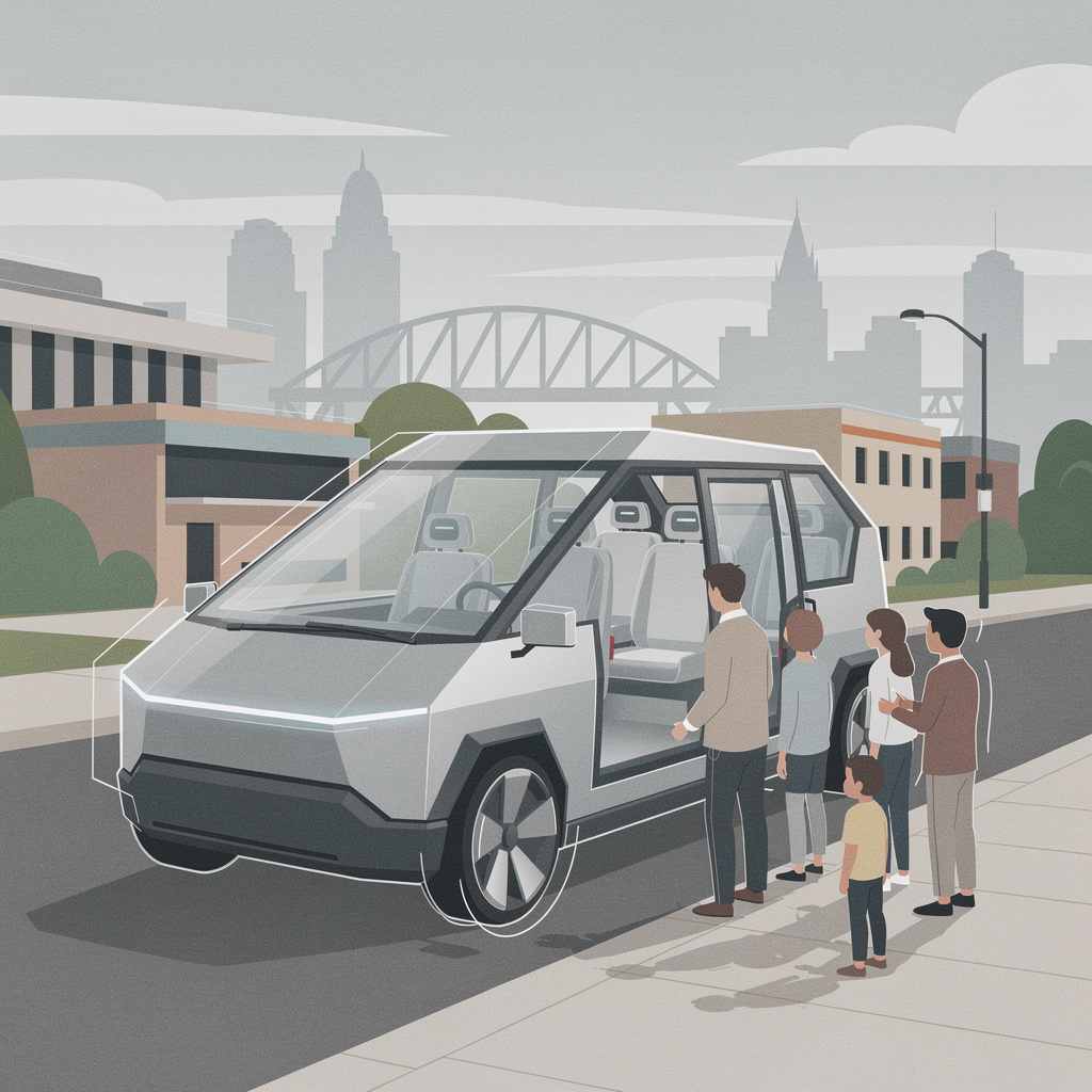 "No Wheel, No Pedals: Tesla's Cybercab Starts Carrying Passengers in Austin"