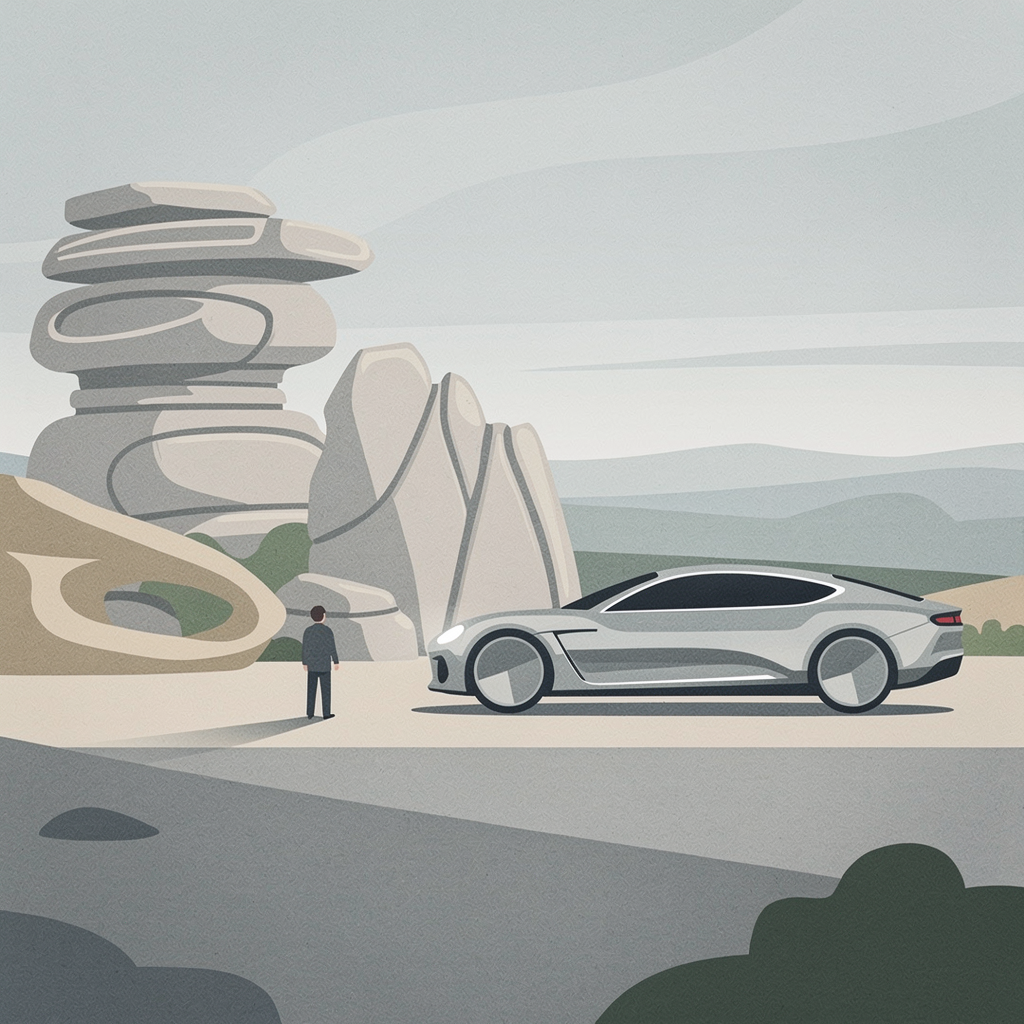"Bentley named its first EV after some rocks in Spain"