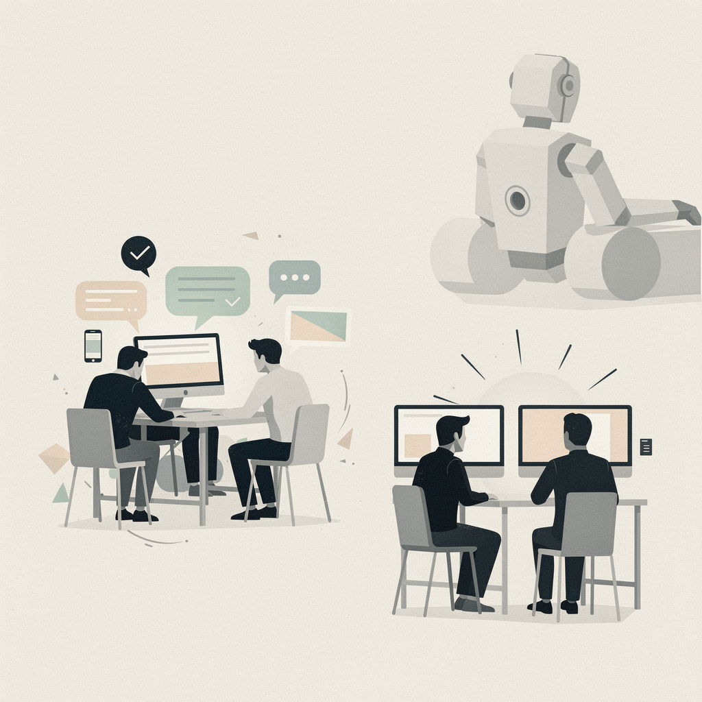 "Workers Are Getting More Done, and It's Not Because of AI"