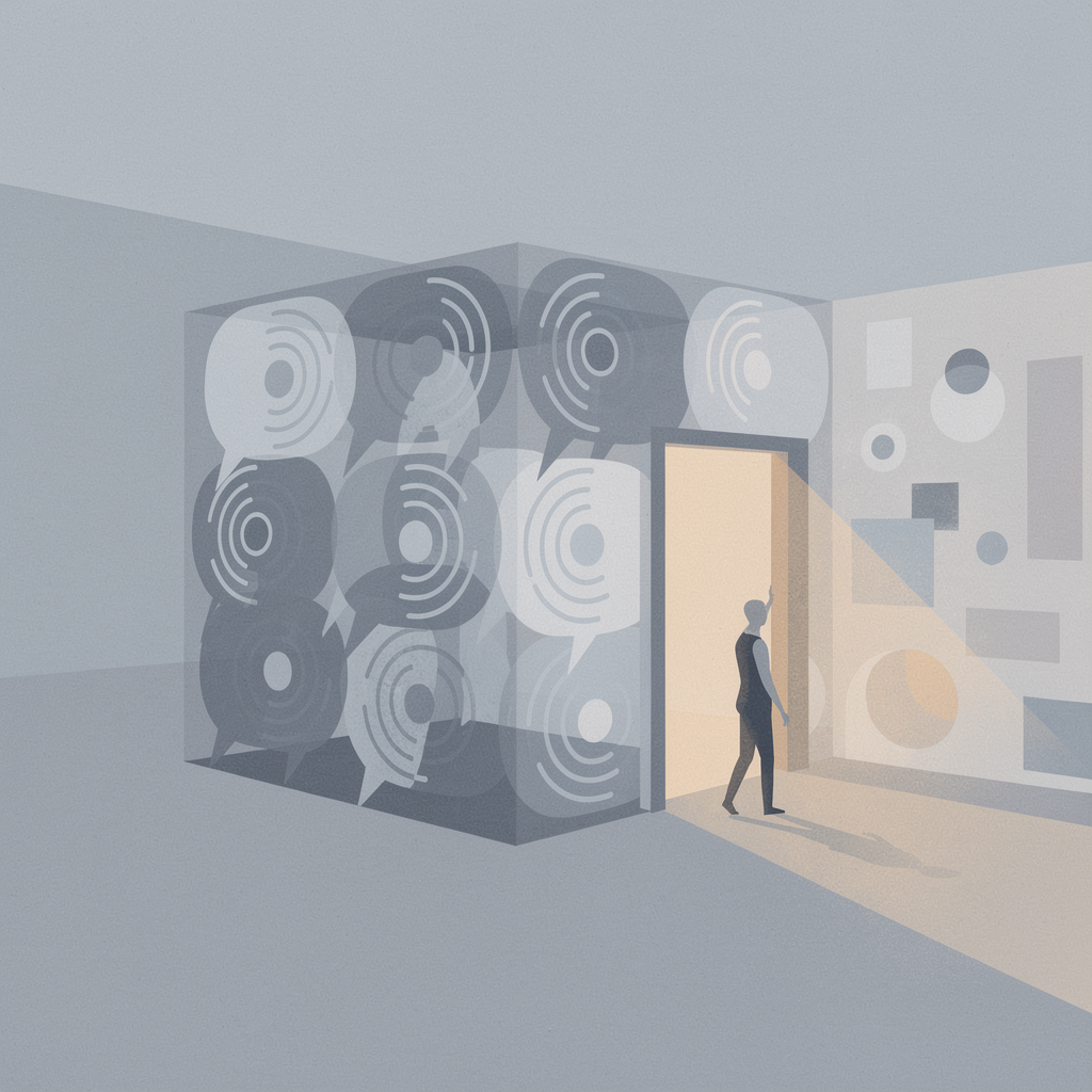 "Your Echo Chamber Has a Door"